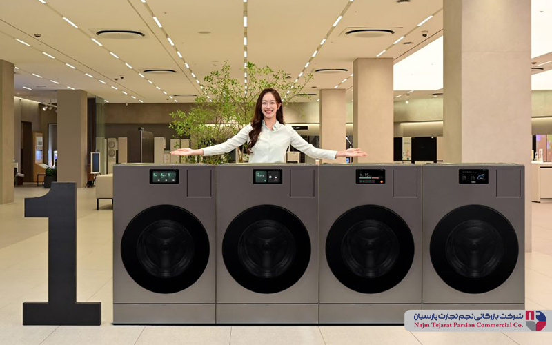 رونمایی سامسونگ از لباسشویی و خشک‌کن هوشمند جدید